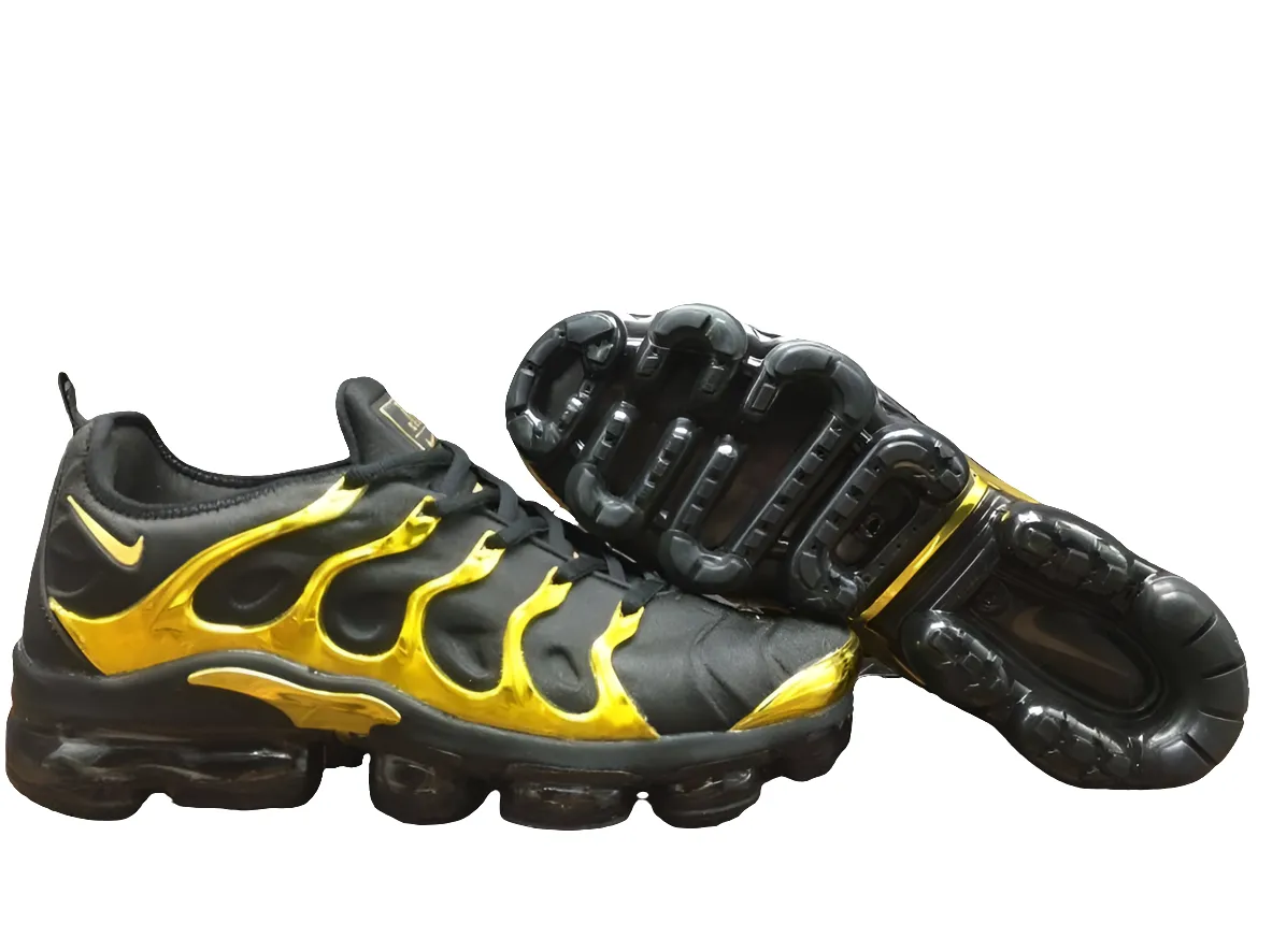 Baskets Nike Tn Air VaporMax Plus Black Gold