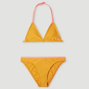 Bikini O'Neill Filles Essential Triangle Old Gold
