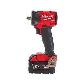 Boulonneuse à choc de 339 Nm MILWAUKEE "M18 FIW2F12-502X" fuel sans fil 18V/5AH