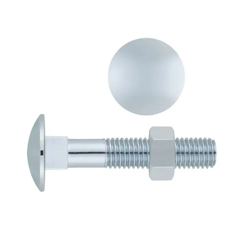 BOULONS TRCC ZING. 6 X 80 mm