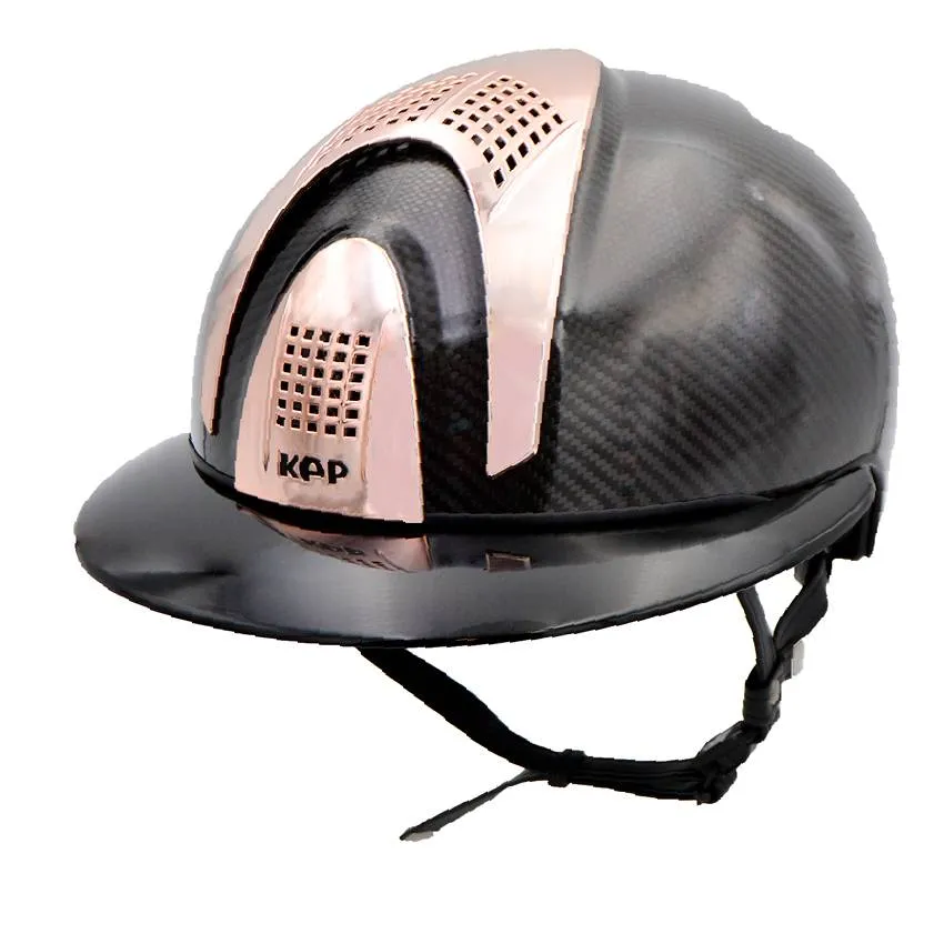 Casque E-LIGHT Shine noir et gold rose - KEP