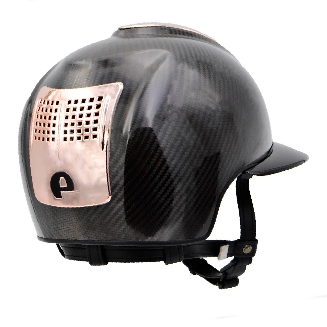Casque E-LIGHT Shine noir et gold rose - KEP