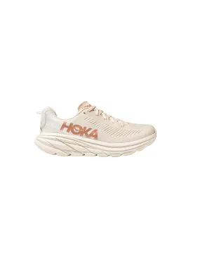 Chaussures de running Hoka Rincon 3 Eggnog/Rose Gold pour femmes
