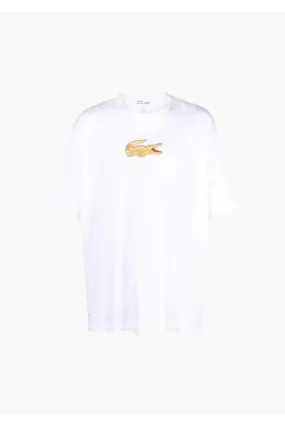 COMME DES GARCONS SHIRT LACOSTE X CDG SHIRT - LE T-SHIRT CROCO GOLD
