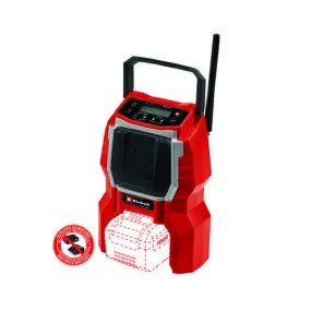 Einhell Radio sans fil Power X-Change TC-CR 18 Li BT -Solo - sans b...