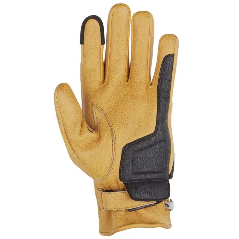 GANTS HELSTONS MORA AIR GOLD BLANC GRIS NOIR
