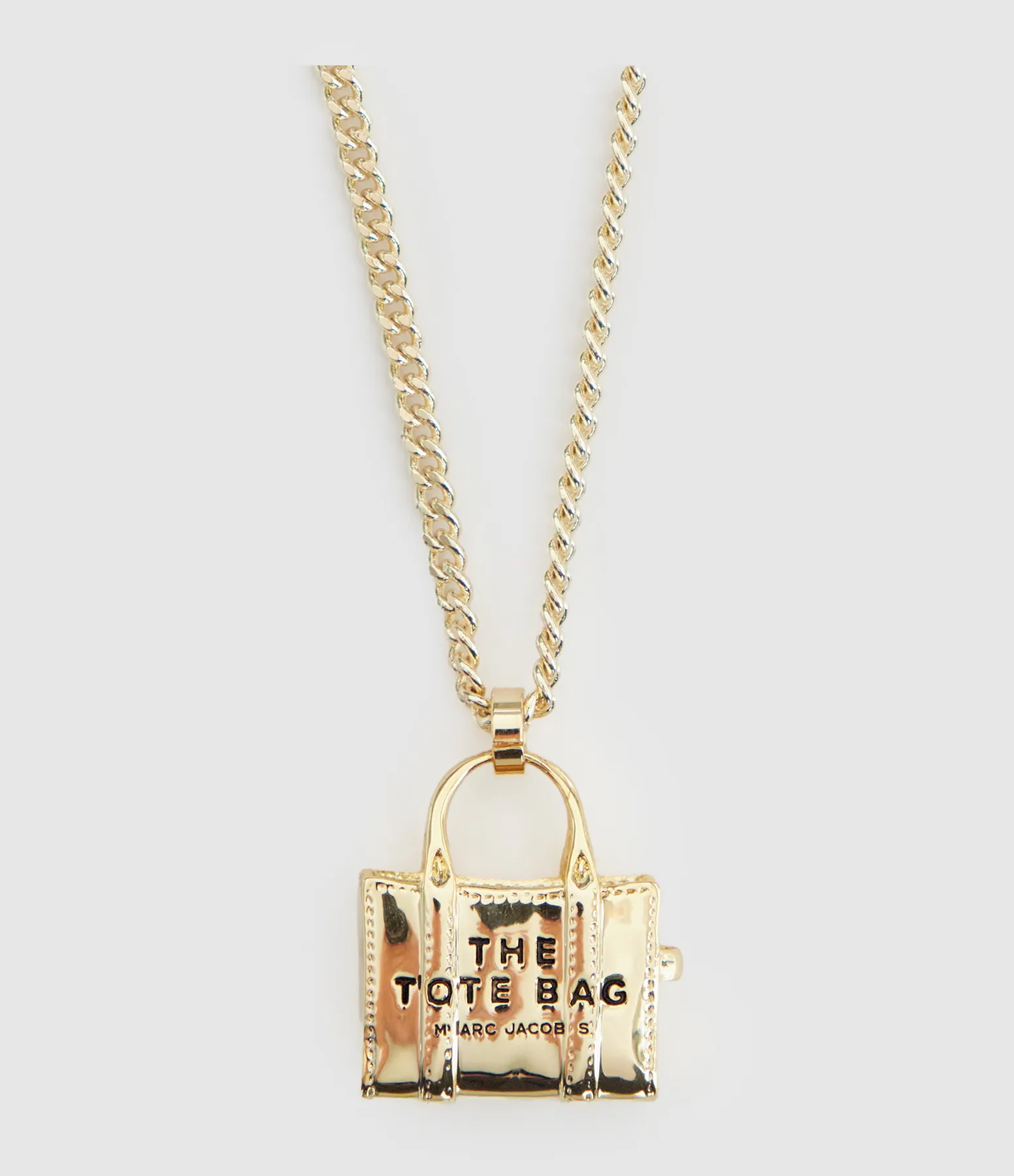 MARC JACOBS Partager  Collier The Tote Bag Light Antique Gold  