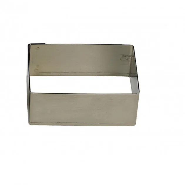 Nonnette Rectangle Inox 9 x 3,5 cm x H 3 cm Gobel