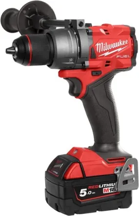 Perceuse à percussion sans fil fuel MILWAUKEE "M18 FPD3-502X" de 158 Nm - 18 V - 5 Ah