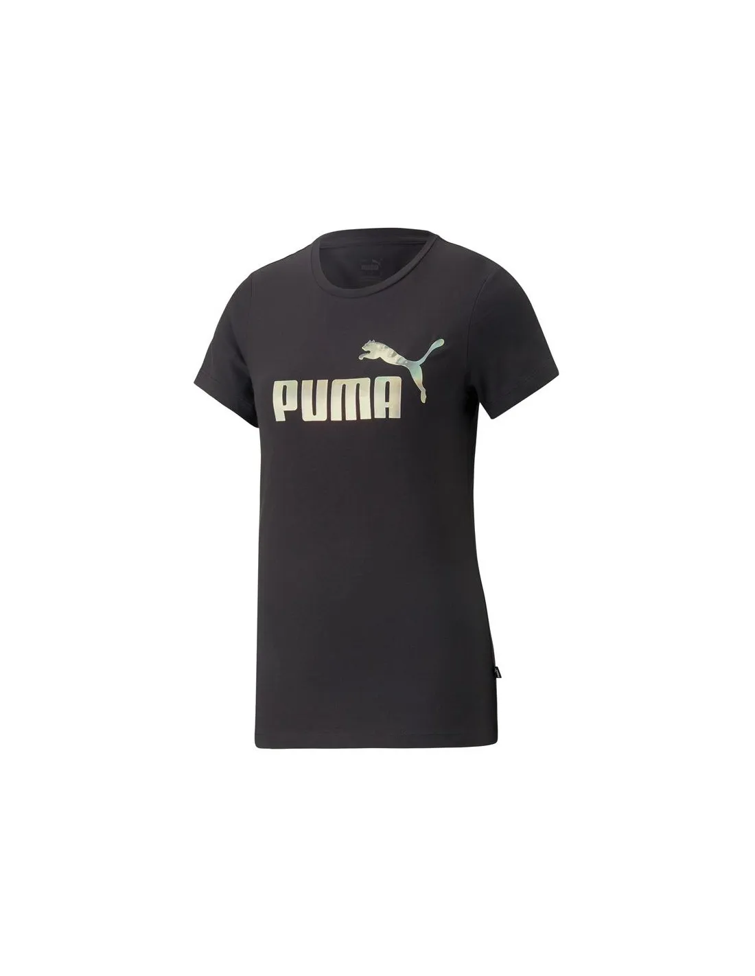 Puma Essentials+ Nova Shine T-Shirt Femme Noir