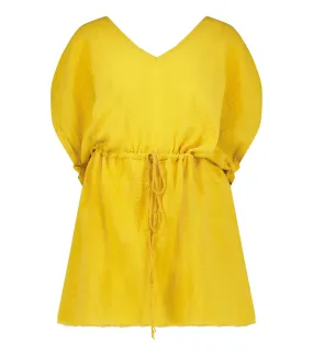 Robe courte Alexandrie Gold Maison Saint Julien - Jane de Boy