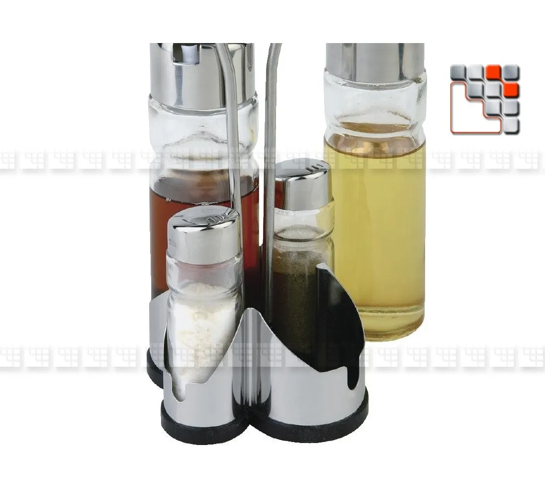 Set Huile-Vinaigre-Poivre-Sel TIENDA