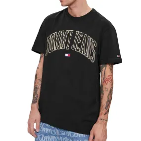 T-shirt Noir Homme Tommy Hilfiger Gold