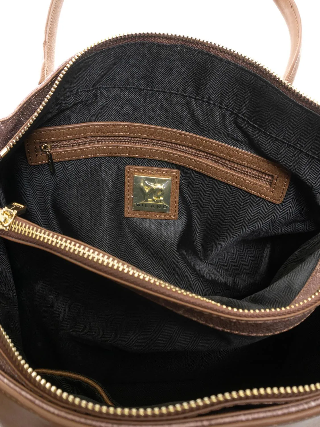 Ynot Black & Gold Sac À Main Londres B&G - Achetez À Prix Outlet!